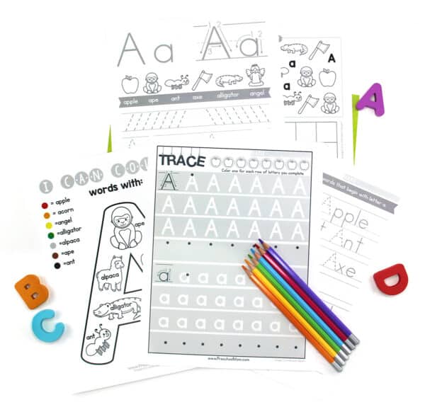 ABC Puzzle Book for Kids: Fun Puzzle Book Activities for Kids (ages 8 - 12)  - includes Word Searches, Word Scrambles, Mix & Match, Letter Tracing 