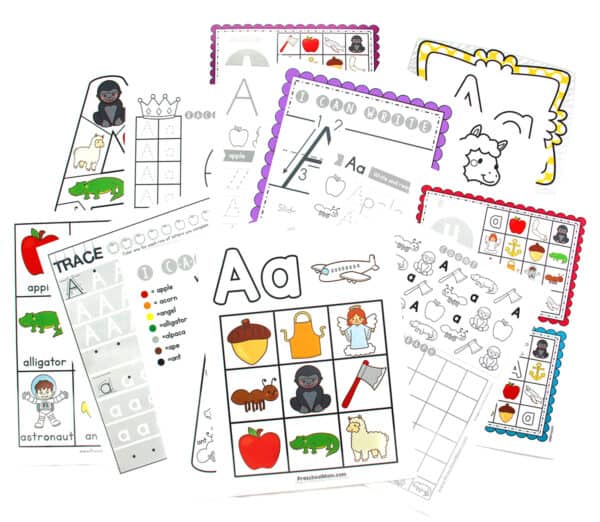 Interactive Alphabet Notebook, Letter Sounds Phonics, Back to School  Crafts