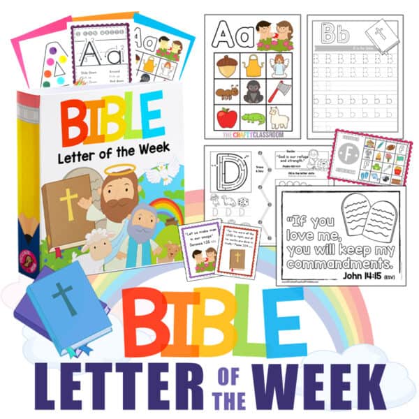 Bible Sketch Book: Fun Activity Workbook For Kids Ages 4-8 For