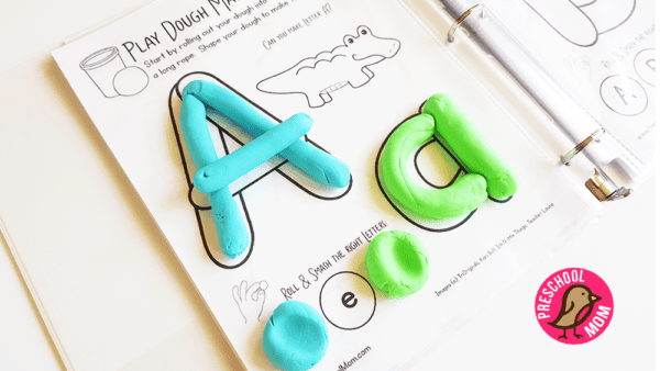 Activity Playdough Pack (includes specific tasks and covers letter