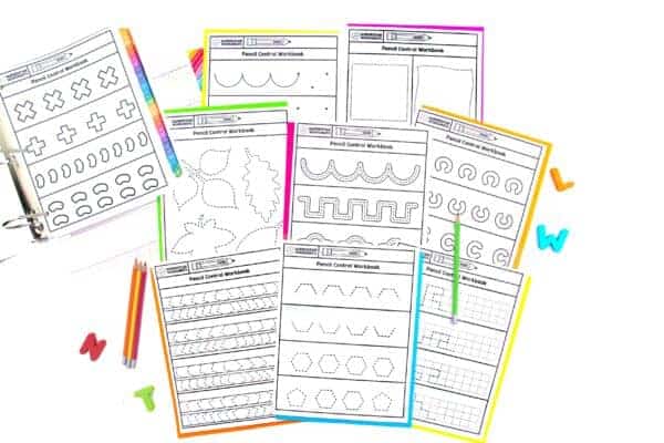 Pencil Control Tracing Workbook for Kids Graphic by YOOY