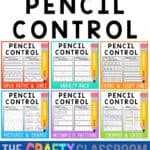 PencilControlWorksheets