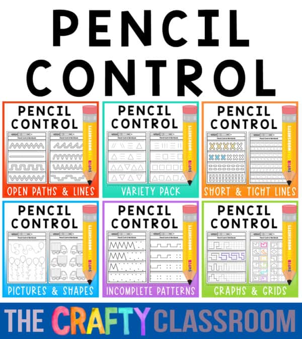 My first BIG Pencil Control Workbook for Toddlers Ages 2-4: Tracing Book,  Practice Pre-writing skills, tracing lines and paths, pen control, I Spy,  pattern, shapes, and more for early learning: Mitarq, G.V.M
