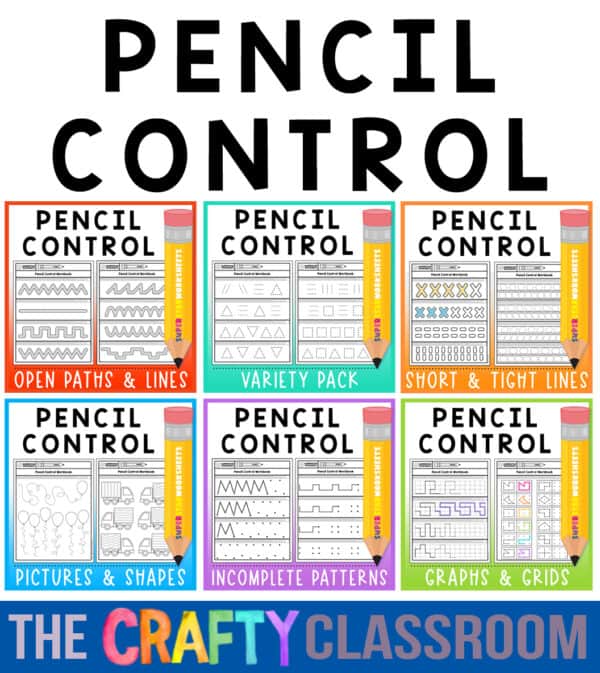 Pencil Control Exercise : Easy and Fun Activity Book for Toddlers and  Preschoolers Ages 2-4 - Learning to Tracing Shapes, Lines and Coloring Book  