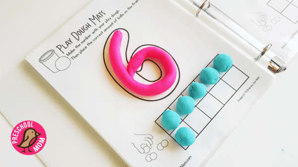 Play Dough Activity Binder