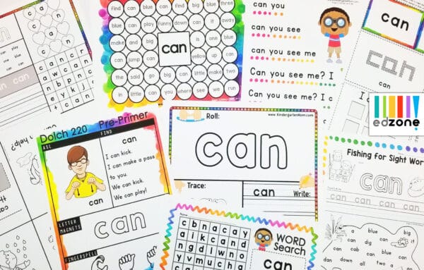 Preschool Sight Words Curriculum