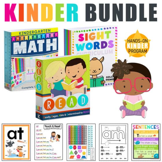 Kindergarten Bundle - The Crafty Classroom