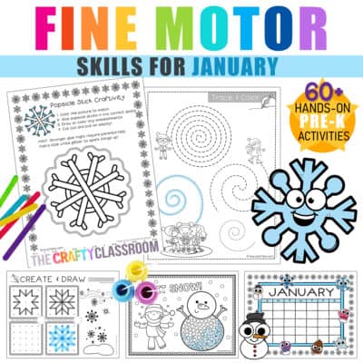 Fine Motor Skills: Holiday & Seasons Bundle - The Crafty Classroom