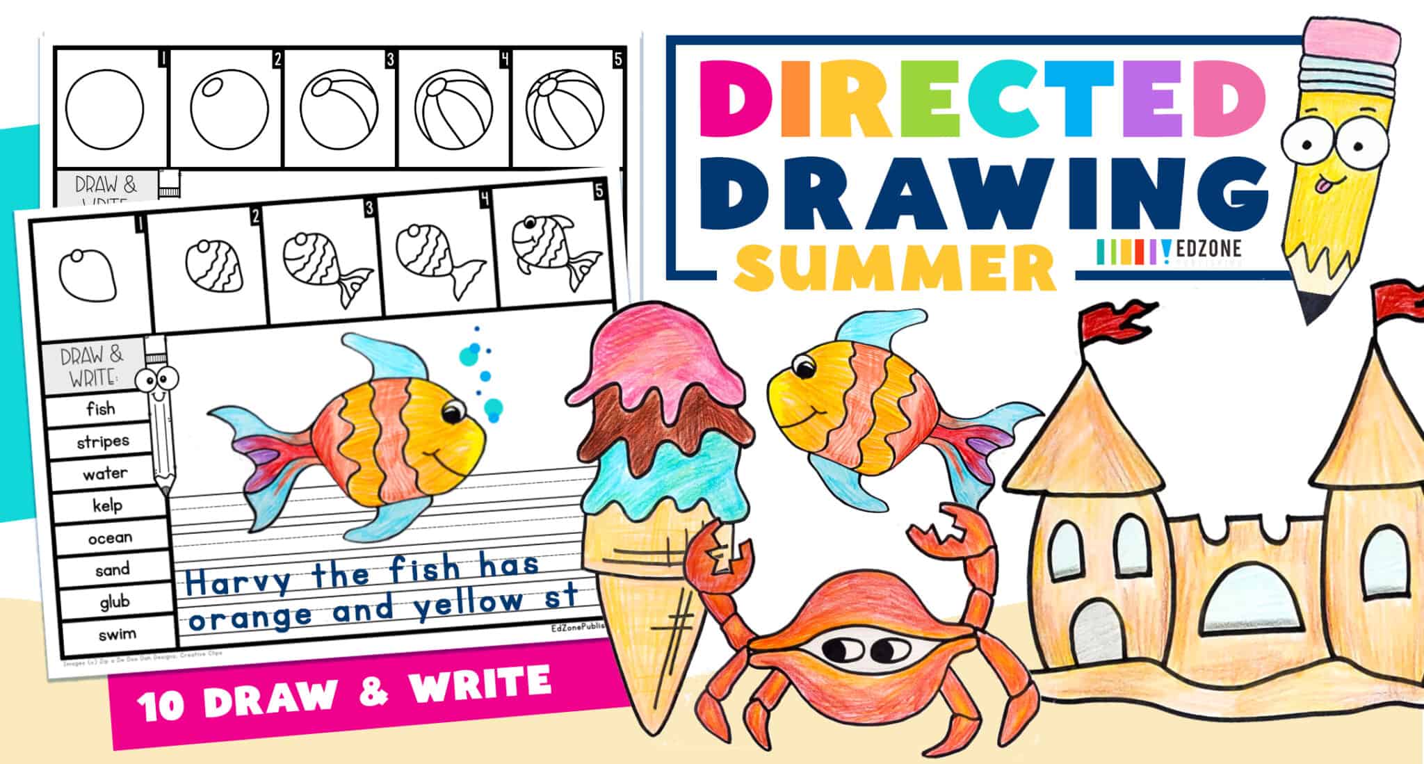 Directed Drawing Bundle The Crafty Classroom