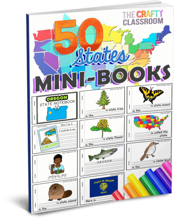 50 States Minibook Pack