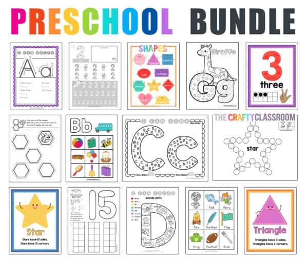 Complete Home Preschool Curriculum  ThreeSchool Preschool Curriculum for  Homeschool Three Year Olds - Classful