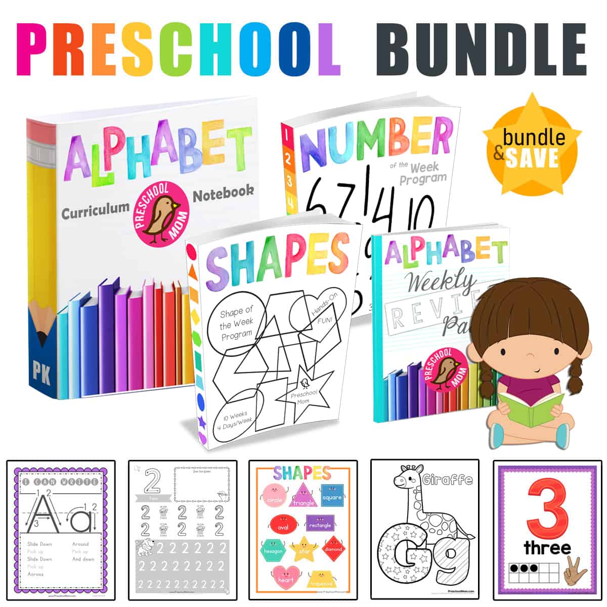 Preschool Curriculum Bundle The Crafty Classroom