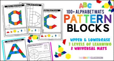 Pattern Block Activity Pack - The Crafty Classroom