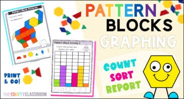 Pattern Block Activity Pack - The Crafty Classroom