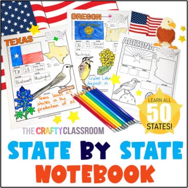 U.S.A. Activity Pack - The Crafty Classroom