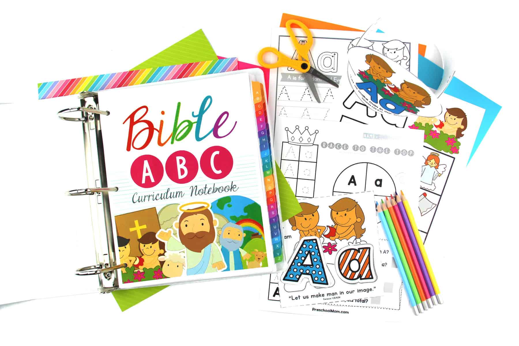 Bible Abc Curriculum Notebook The Crafty Classroom