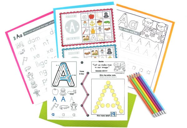 ABCs of Bible Crafts for Kids - Christian Montessori Network