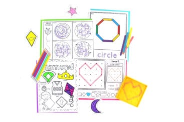 Fine Motor Shape Bundle - The Crafty Classroom