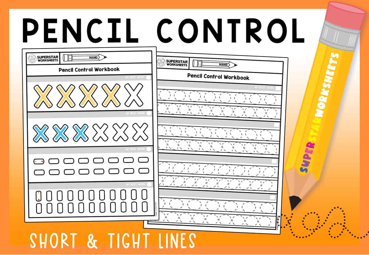 My First Pencil Control Tracing Workbook for Kids Ages 3-5