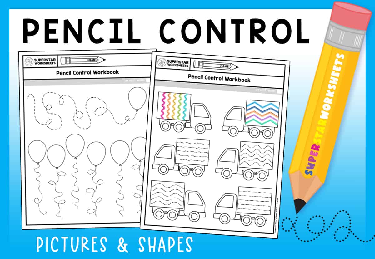 My first BIG Pencil Control Workbook for Toddlers Ages 2-4: Tracing Book,  Practice Pre-writing skills, tracing lines and paths, pen control, I Spy,  pattern, shapes, and more for early learning: Mitarq, G.V.M