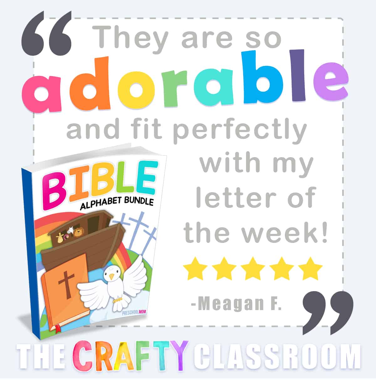 Fine Motor Bible Alphabet Bundle