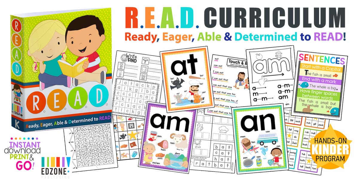 Kindergarten Reading Curriculum