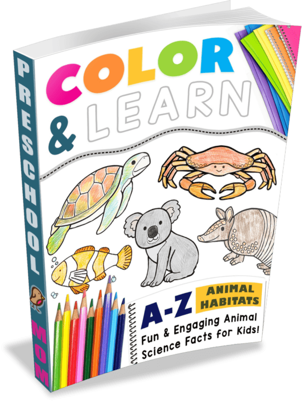 coloring pages of different habitats for animals